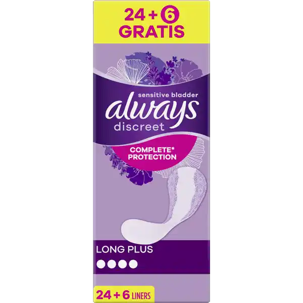 Discreet Inkontinenz Slipeinlage Long Plus