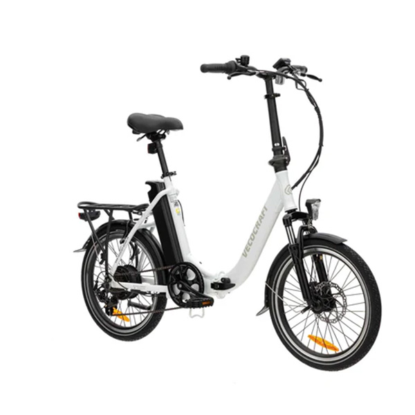 Vélo électrique pliable E-PAX 20'' 13Ah VecoCraft Blanc