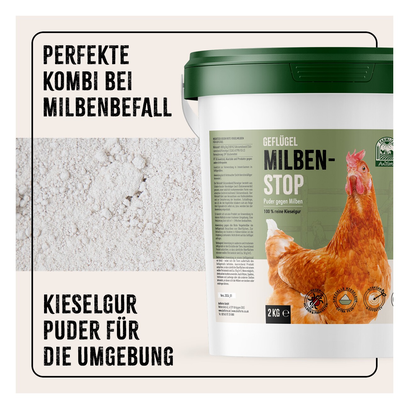 AniForte Milben STOP für Hühner & Geflügel 5 Liter