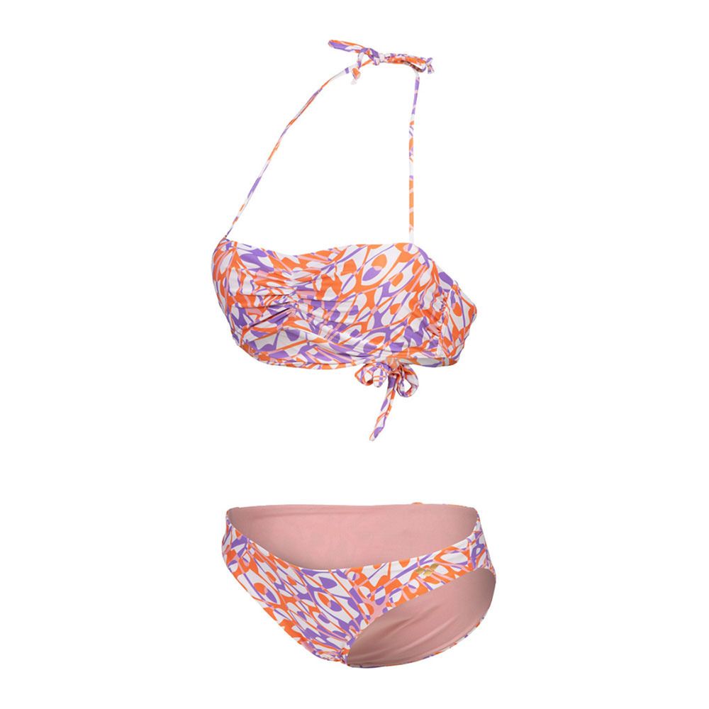 Arena BANDEAU ALLOVER - Maillot de bain 2 pièces Femme nespola multi