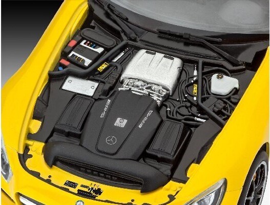 Revell - Mercedes Amg Gt Bil Byggesæt - 1:24 - Level 3 - 07028