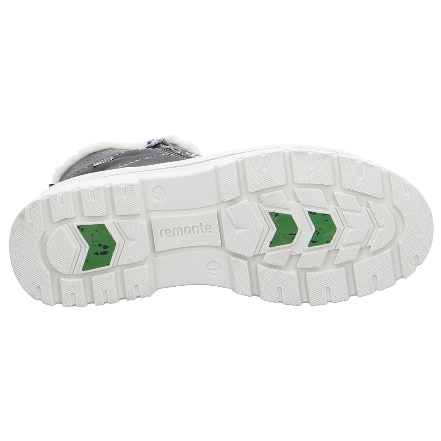 REMONTE Boot Grau Leder  mit TEX Membrane
