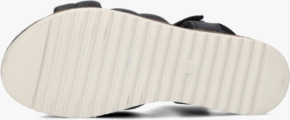 JOCHIE & FREAKS zwarte jochie & freaks sandalen blossom