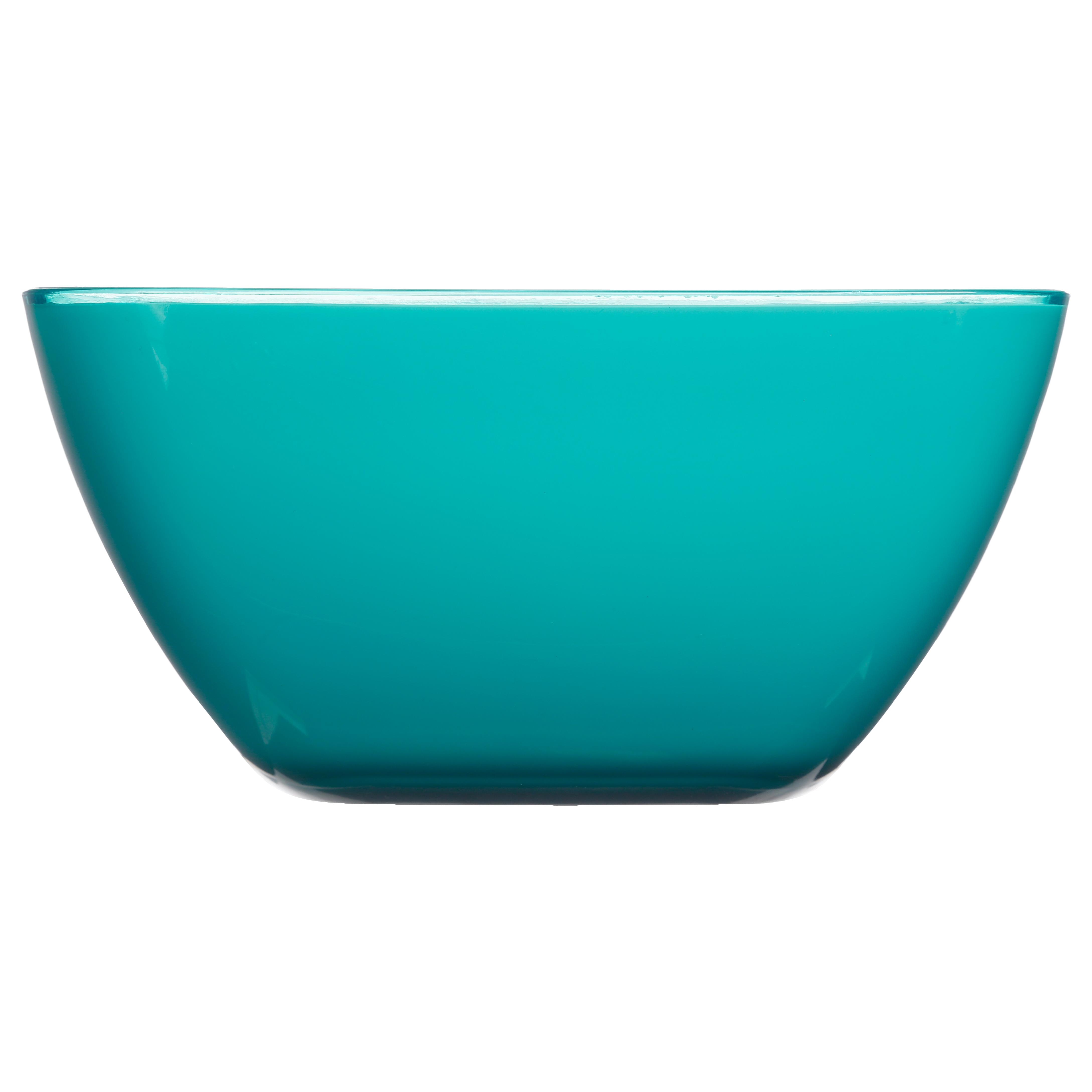 SALADIER SQUARE LAGON 25CM