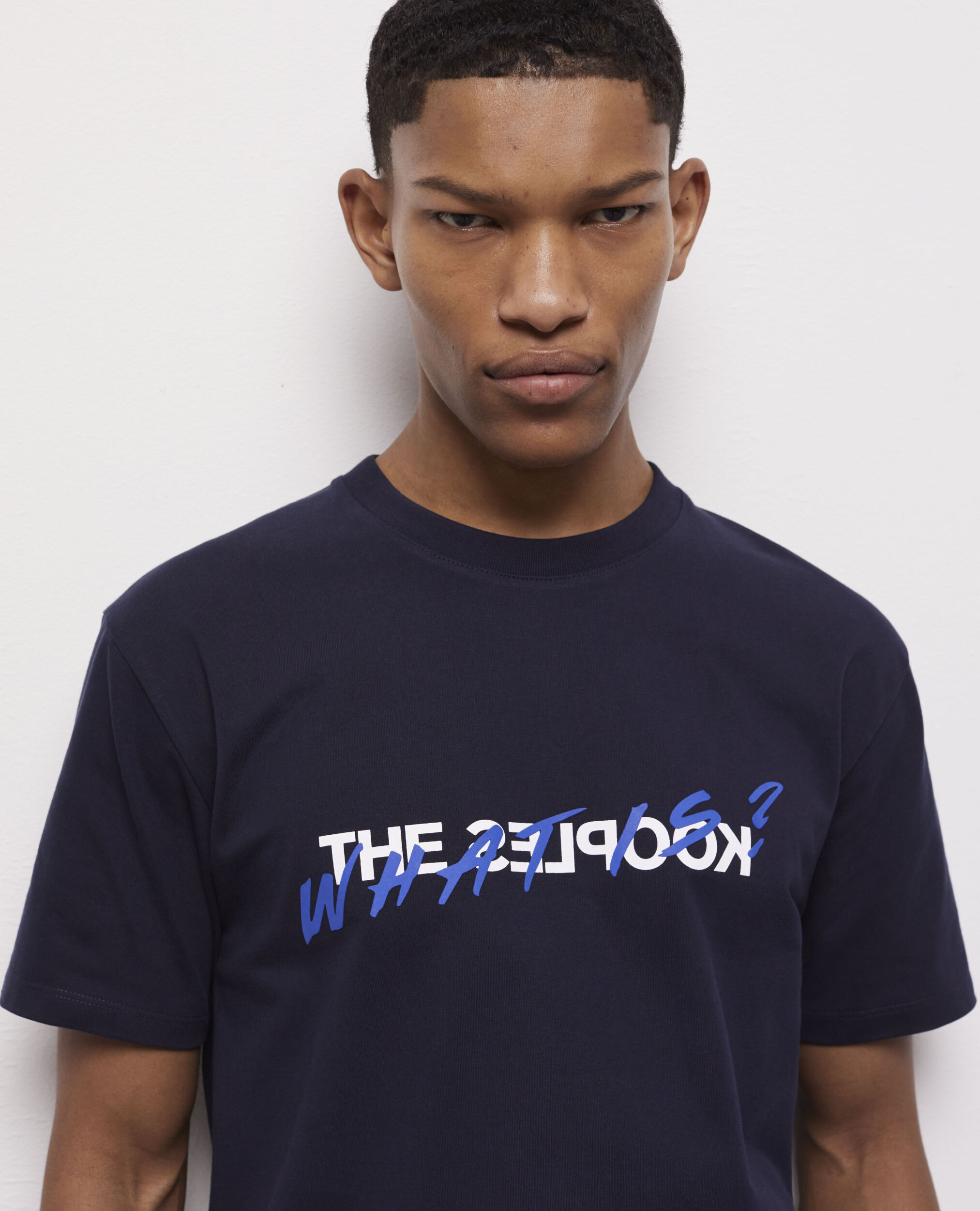 T-shirt What is bleu