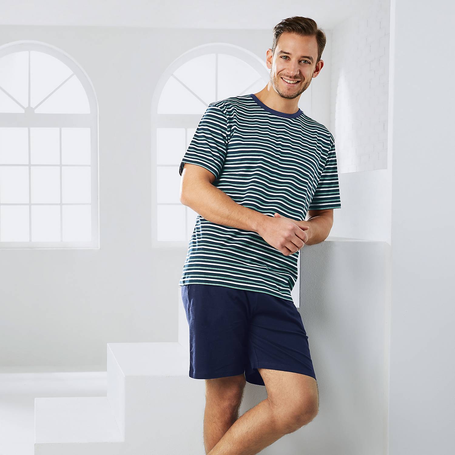 REDBEST Single-Jersey Herren-Shorty