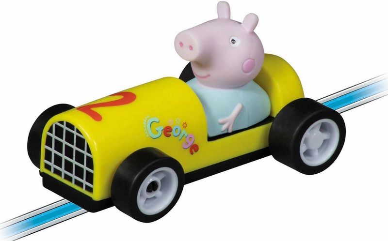 Carrera FIRST Peppa Pig - Kids GranPrix - Peppa Pig vs. George - Racebaan 2,4m Racebaan