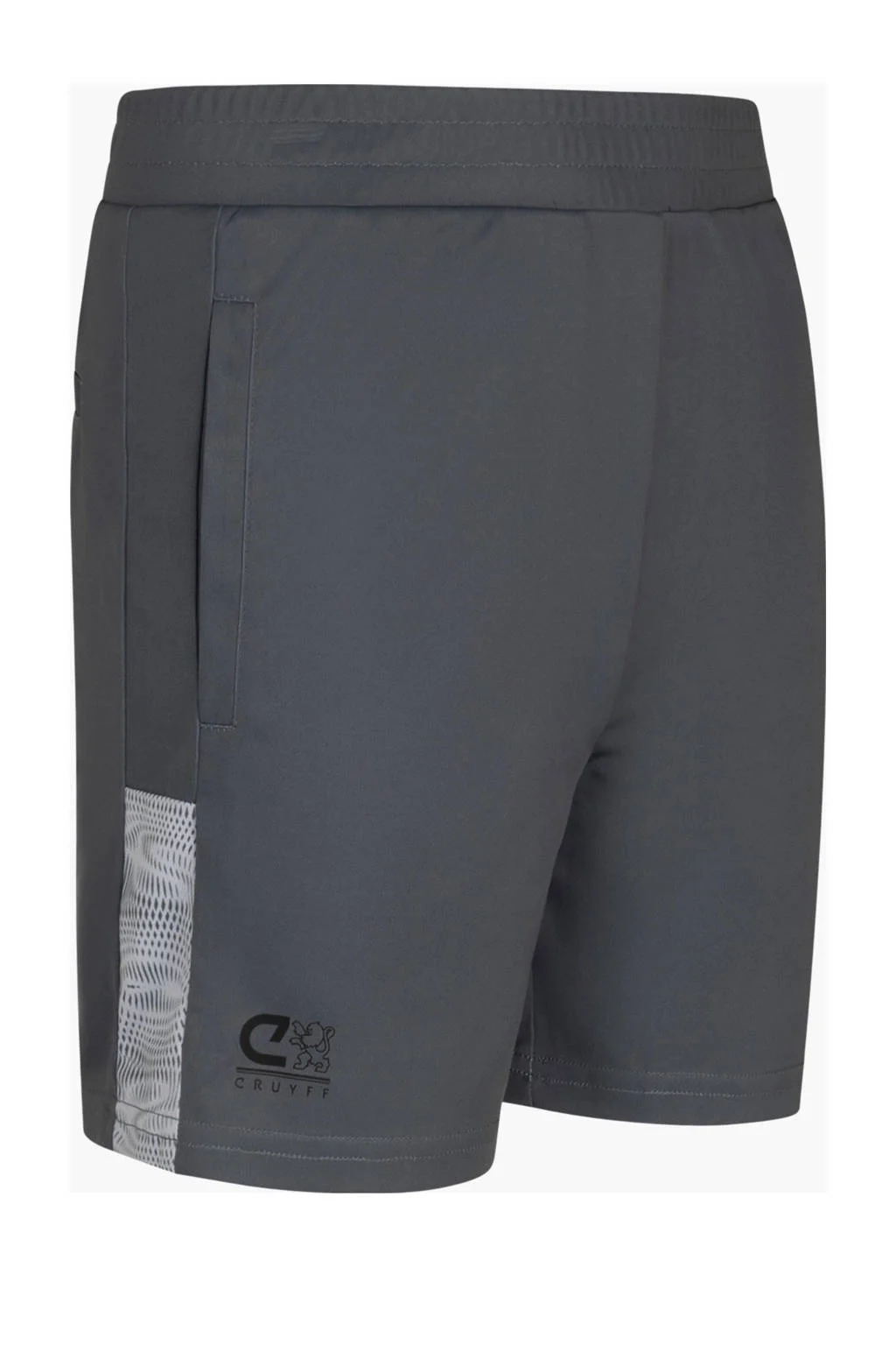 Cruyff sportshort Brookegrijs
