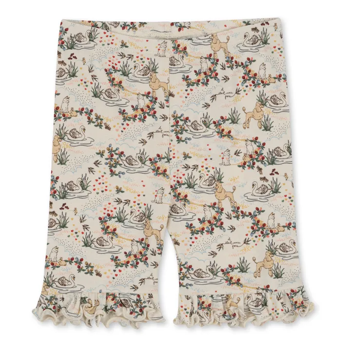 Konges Sløjd Cycliste Volants Coton Bio | Beige