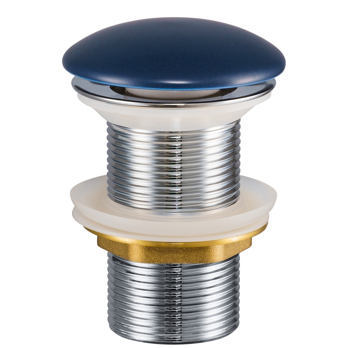 Comad afvoerplug met clicksysteem marineblauw