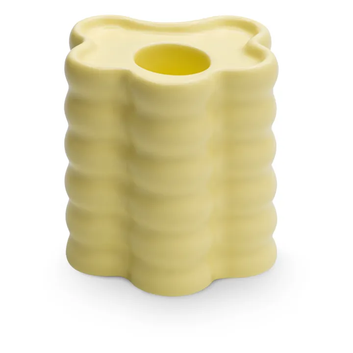 Octaevo Grand Bougeoir Flora | Jaune