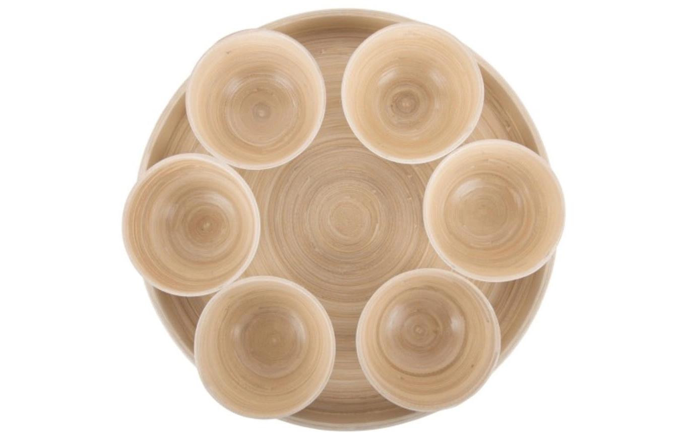 Snackschale Puro 32 cm, 7-teilig, WeissRundes Snack Set