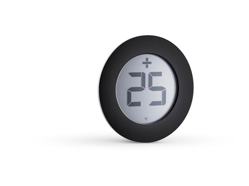 Eva Solo Thermometer für Aussen, Schwarz Digitales Aussen­thermometer