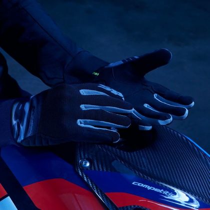 Gants Spidi FLASH-KP - Noir / Gris