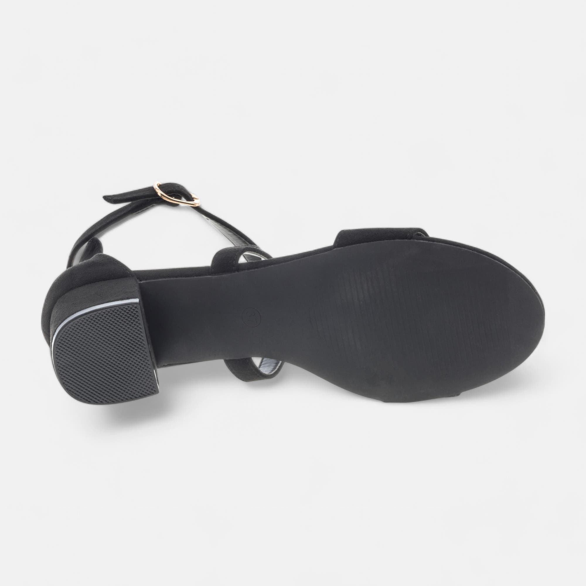 Nu-pieds à talon Femme noir