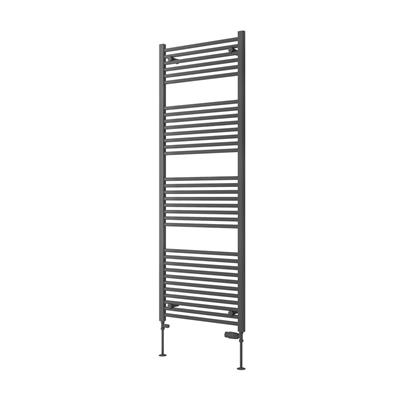 Eastbrook Biava multirail handdoekradiator 60x170cm 1072W antraciet