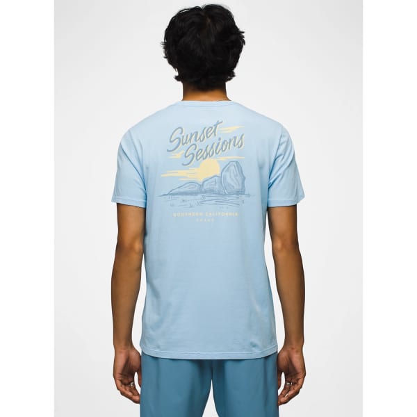 T-shirt PRANA EVERYDAY SESSIONS SS TEE CRESCENT BAY