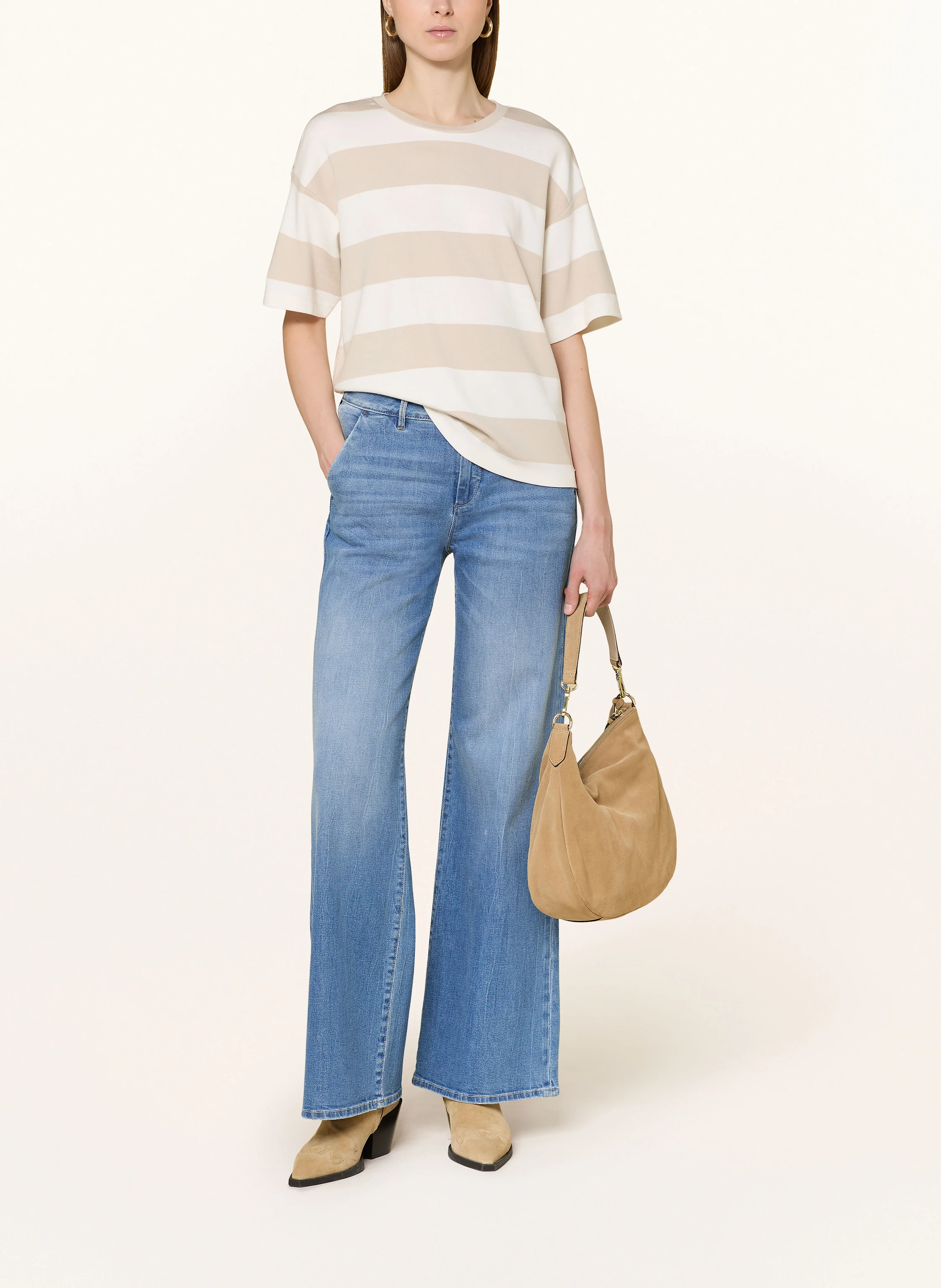 Herrlicher T-Shirt STINELLA STRIPED