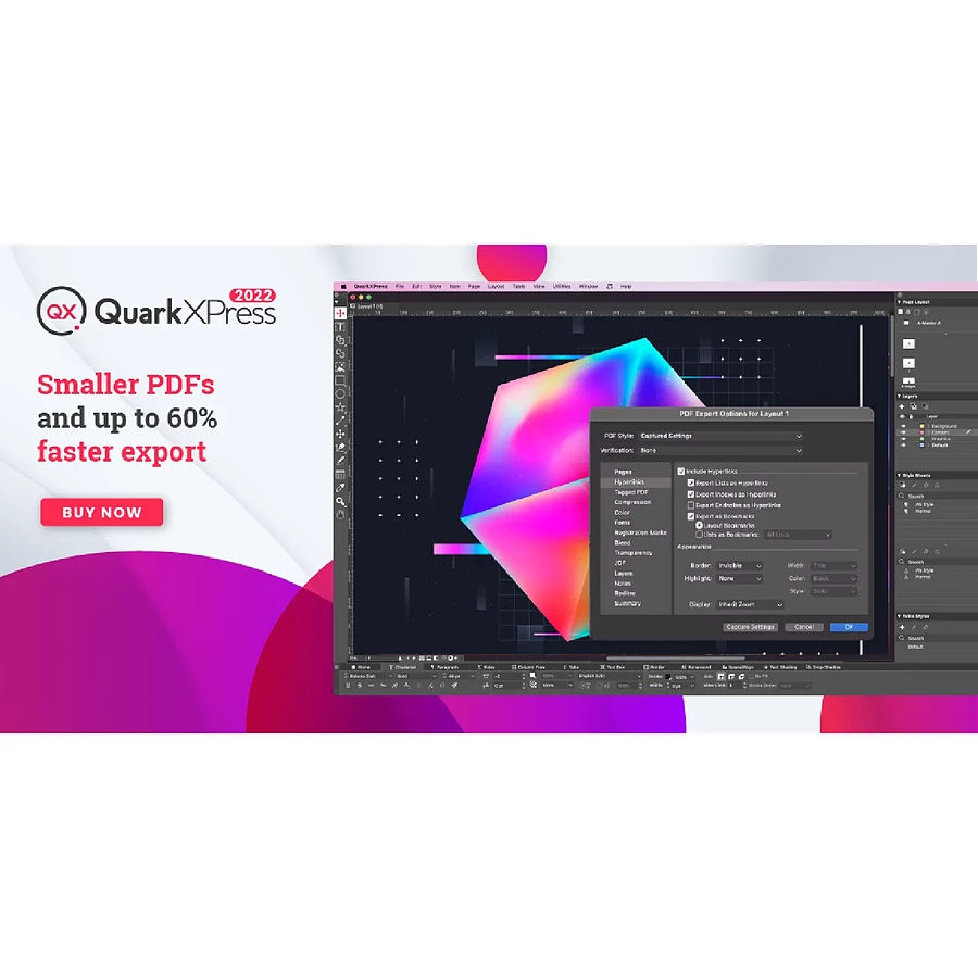 QuarkXPress 2023 - Tarif Association - Licence 1 an - 1 utilisateur - A télécharger