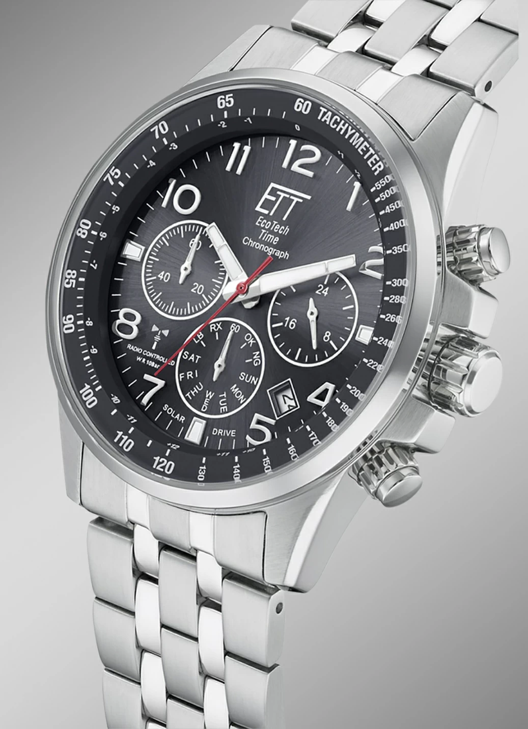 Sportlicher Chronograph mit Wechselband
