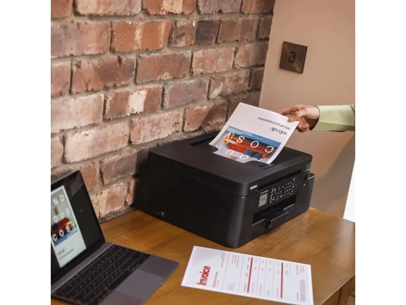 Brother MFC-J4350DW - Multifunktionsprinter - farve - blækprinter - Letter A (216 x 279 mm)/A4 (210 x 297 mm) (original) - A4/Legal (medie) - op til 13 spm (kopiering) - op til 20 spm (udskriver) - 150 ark - 14.4 Kbps - USB 2.0, Wi-Fi(n)