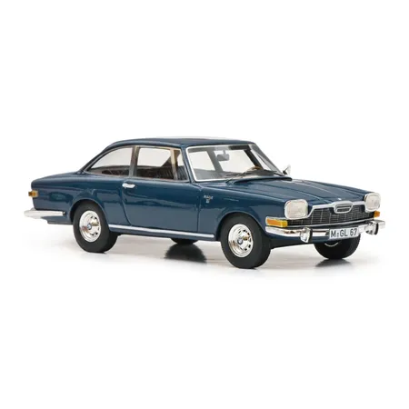 Schuco 450913200 - BMW Glas 3000 V8 blau 1:43