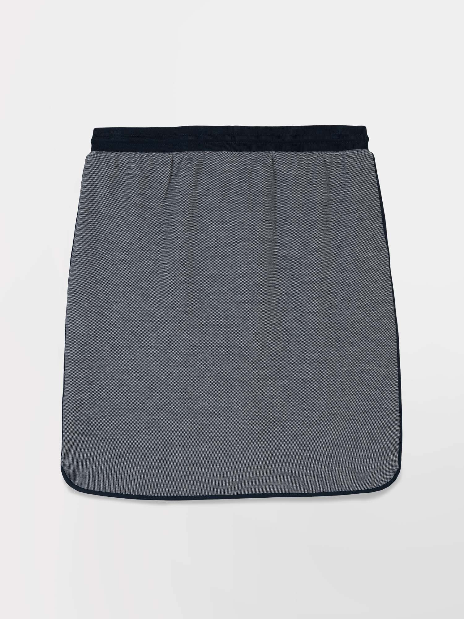 Jupe Femme Coton Piqué Epais Marine