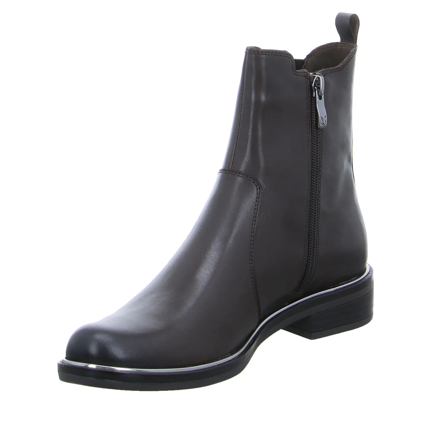 CAPRICE Boot Braun Leder