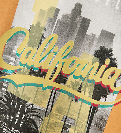 Name It T-Shirt - NkmVoto - Gold Erde/California