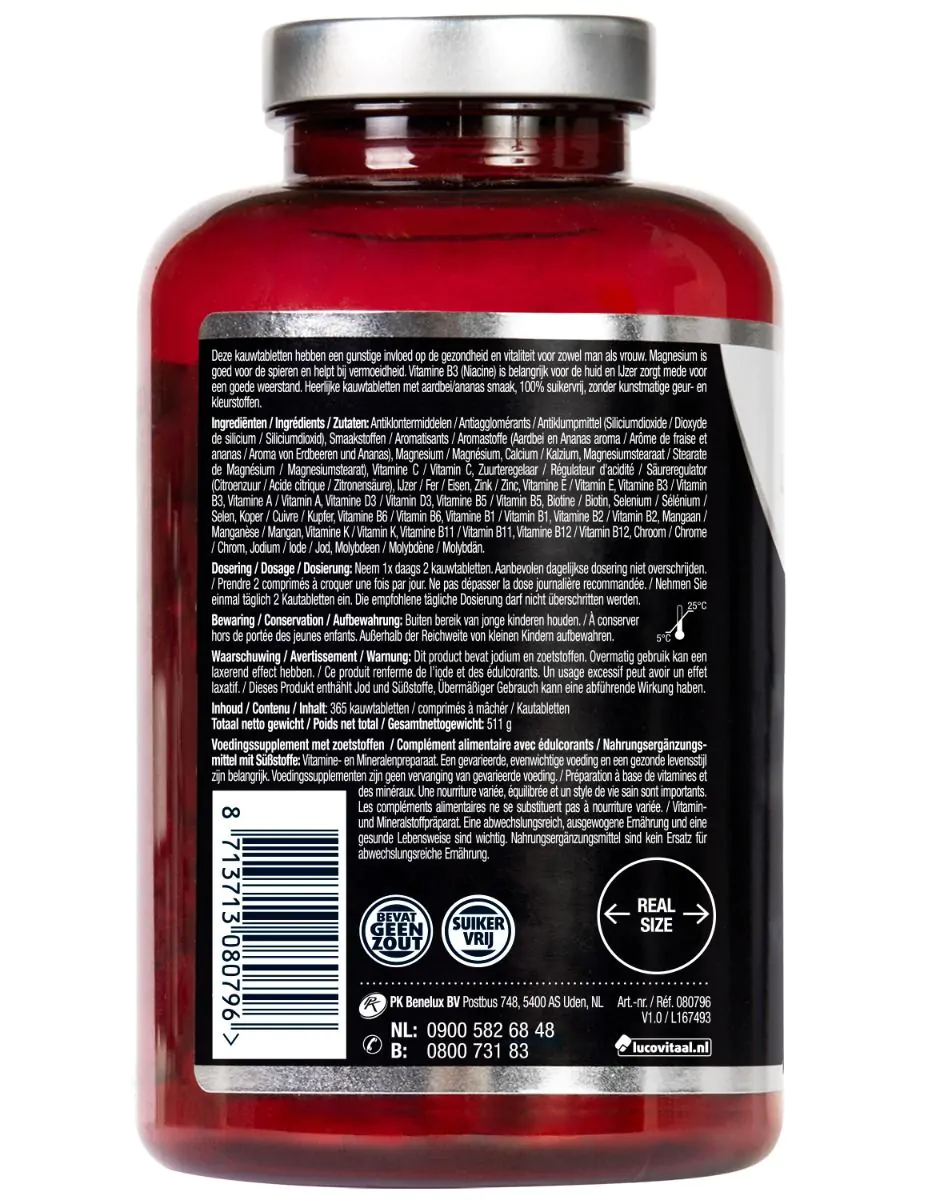 Multi+ Compleet Vitaminen Mineralen