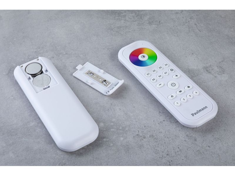 Paulmann Fernbedienung Gent 2 Zigbee 3.0 Fernbedienung zur direkten Steuerung von Zigbee 3.0 Lichtprodukten