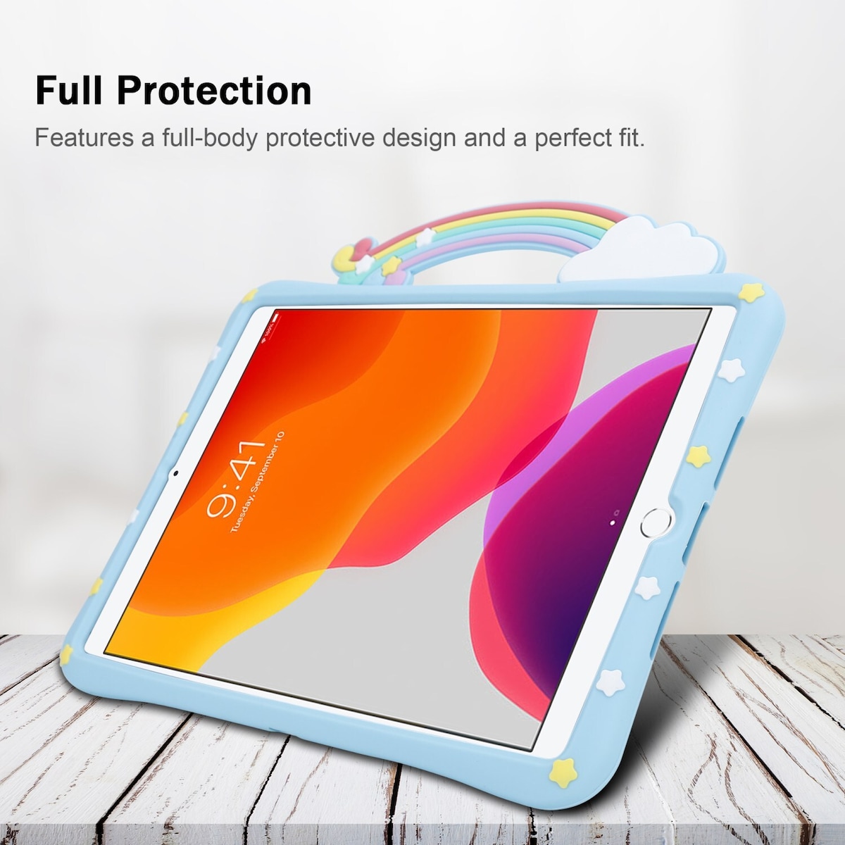 iPad MINI 4 (7.9 tomme) deksel for barn (blå)
