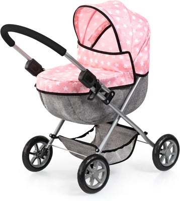 Bayer Design Dukkevogn Cosy Sett, Soft Pink