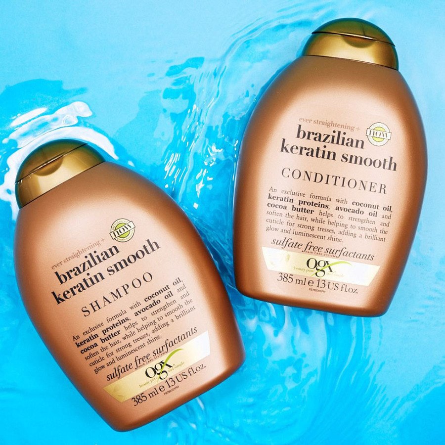 Ogx Brazilian Keratin Smooth Conditioner 385ml