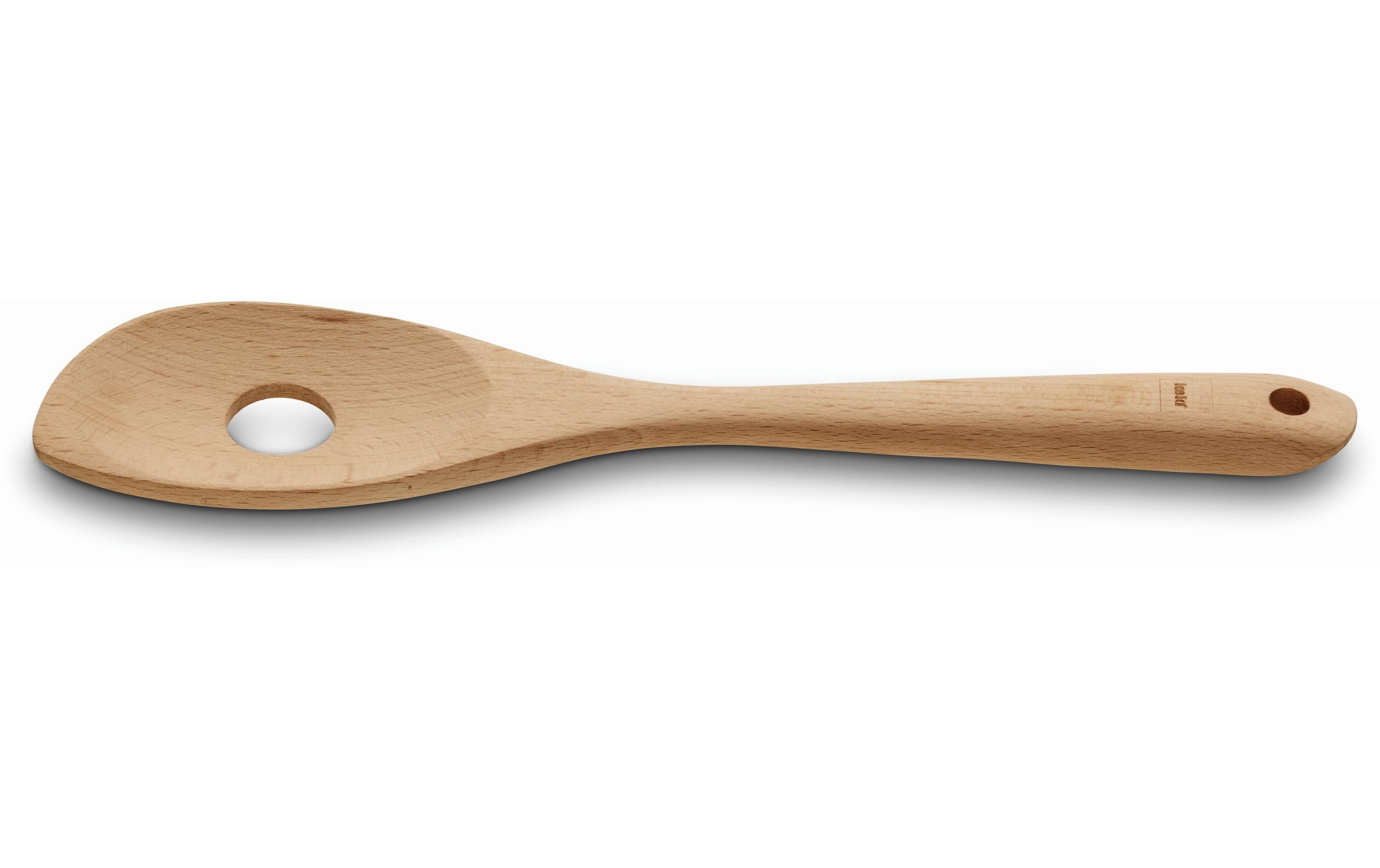 Kochlöffel Calla 31 cm, HellbraunLochkochlöffel aus Buchenholz