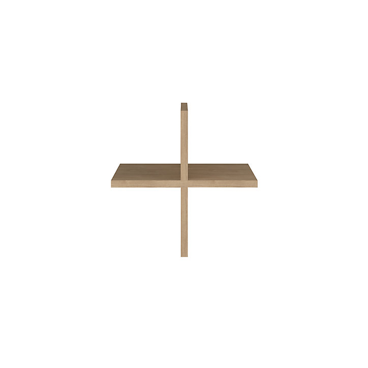 Croisillon pour étagère GoodHome Mixxit effet chêne