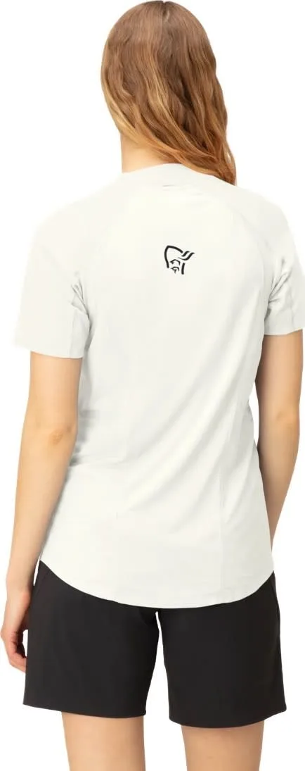 Norrøna Women's Senja Equaliser Lightweight T-Shirt Snow White