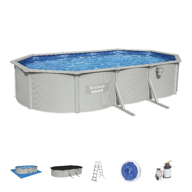 Bestway Zwembad Hydrium Set (Zandfilter) Ovaal 610
