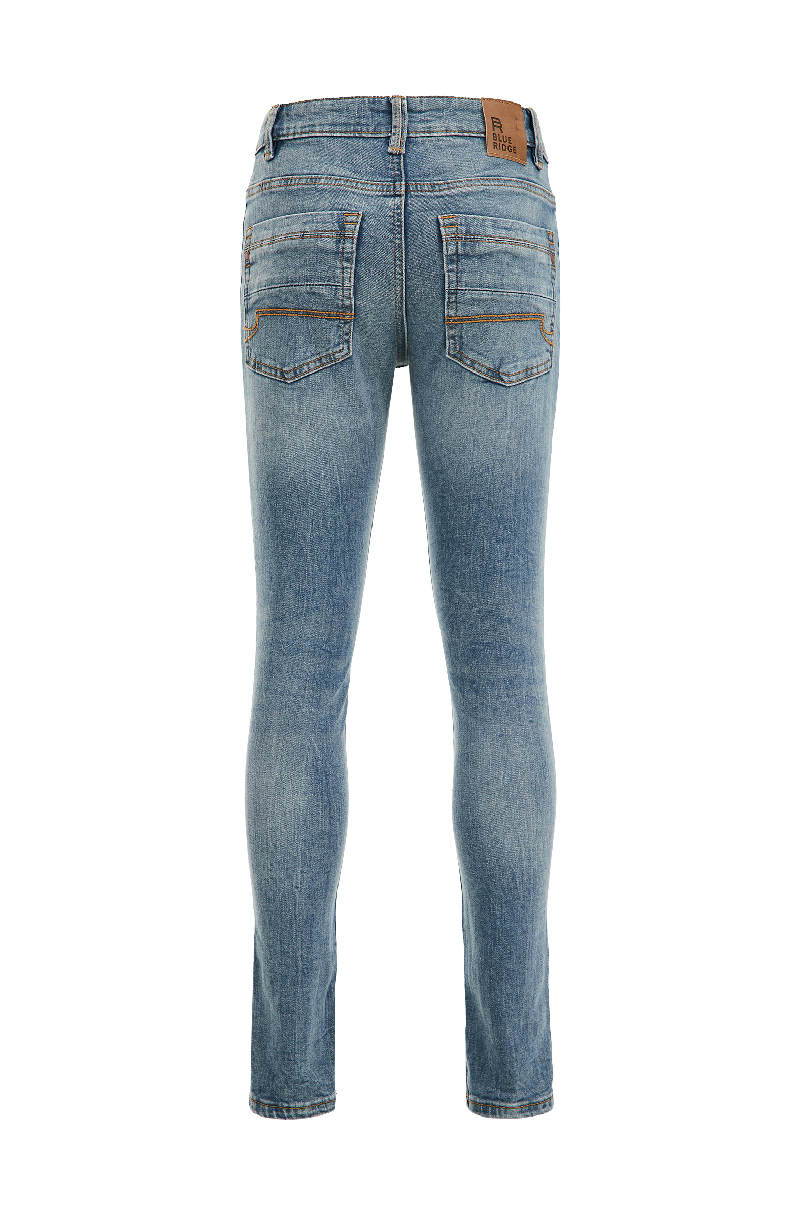 Jongens skinny fit jeans met stretch Blue Ridge Grijsblauw