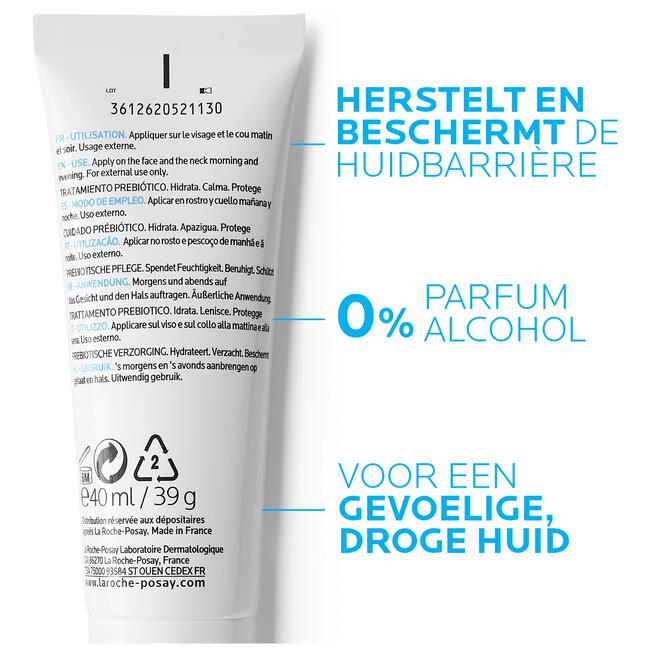 La Roche-Posay Toleriane Sensitive Riche Dagverzorging Gevoelige Huid 40 ML
