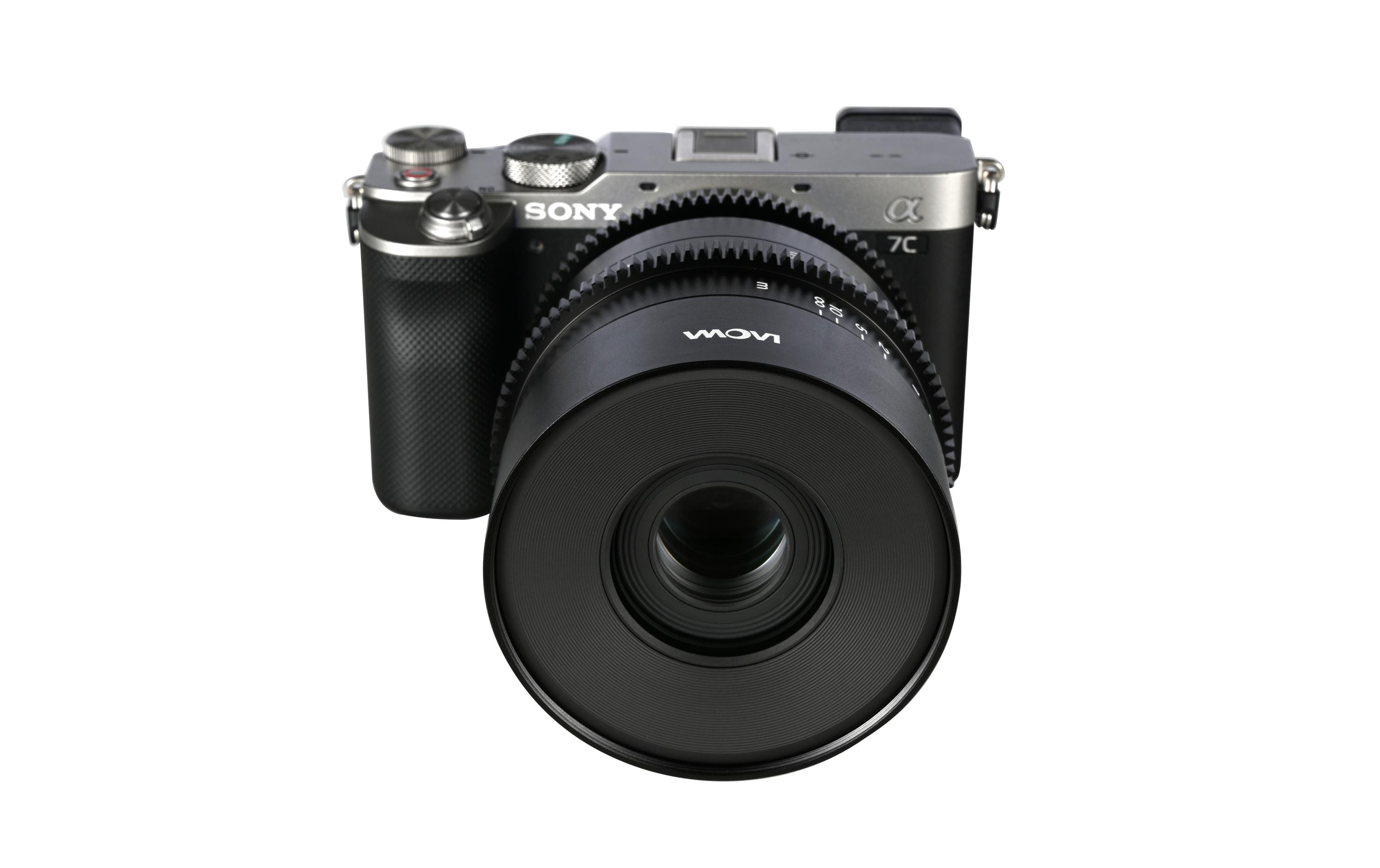 Festbrennweite 65 mm T2.9 2X Macro APO – Sony E-Mount<br>Makro-Kinoobjektiv mit 2-facher Vergrösserung