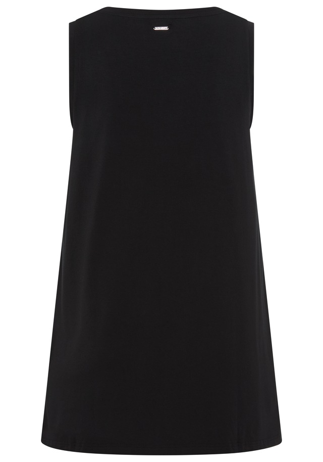 Laura Scott CURVE Longtop , aus fliessendem Jersey mit lockerem Schnitt - GROSSE GRÖSSE