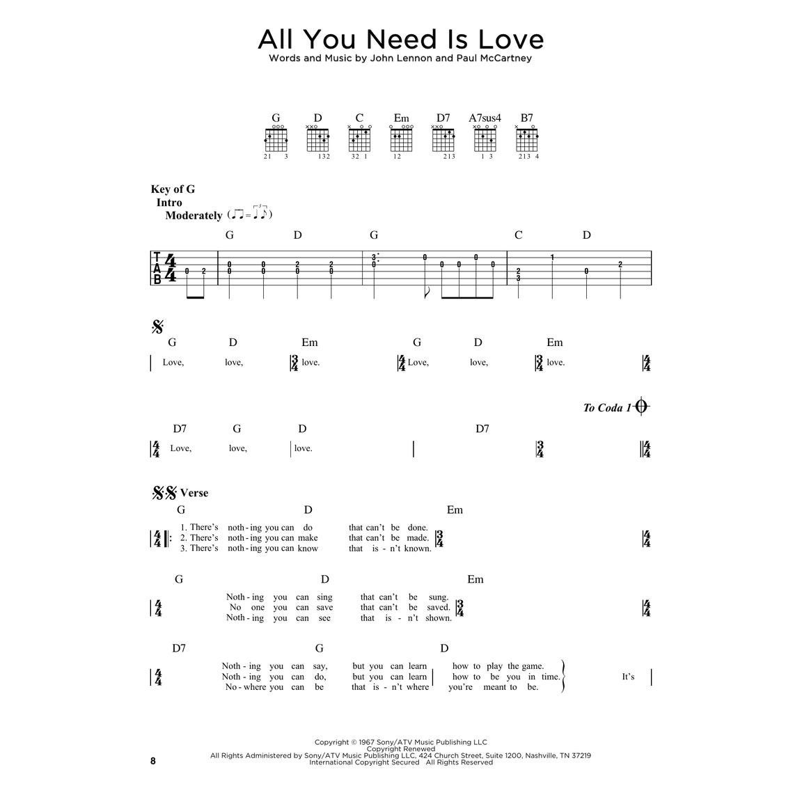 Hal Leonard First 50 Songs by The Beatles You Should Play on Guitar songboek voor gitaar