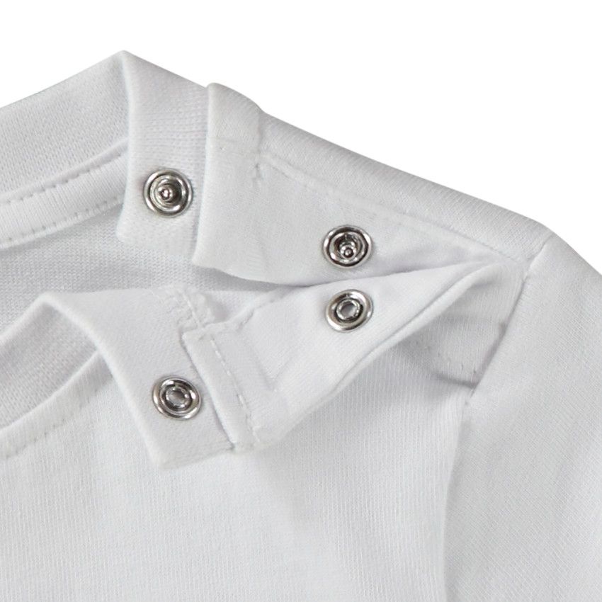 T-shirt manches courtes print fantaisie pour bébé garçon - Blanc