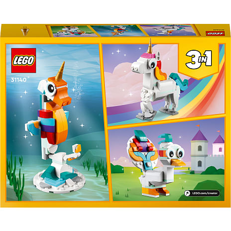 LEGO Creator 3-i-1 Magisk enhjørning 31140