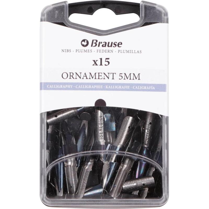 BOITE 15 PLUMES ORNAMENT