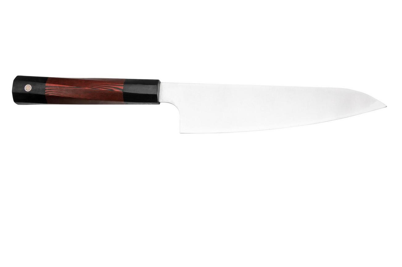 Xin Cutlery XinCare XC104 universeelmes, zwart en rood G10, 18 cm