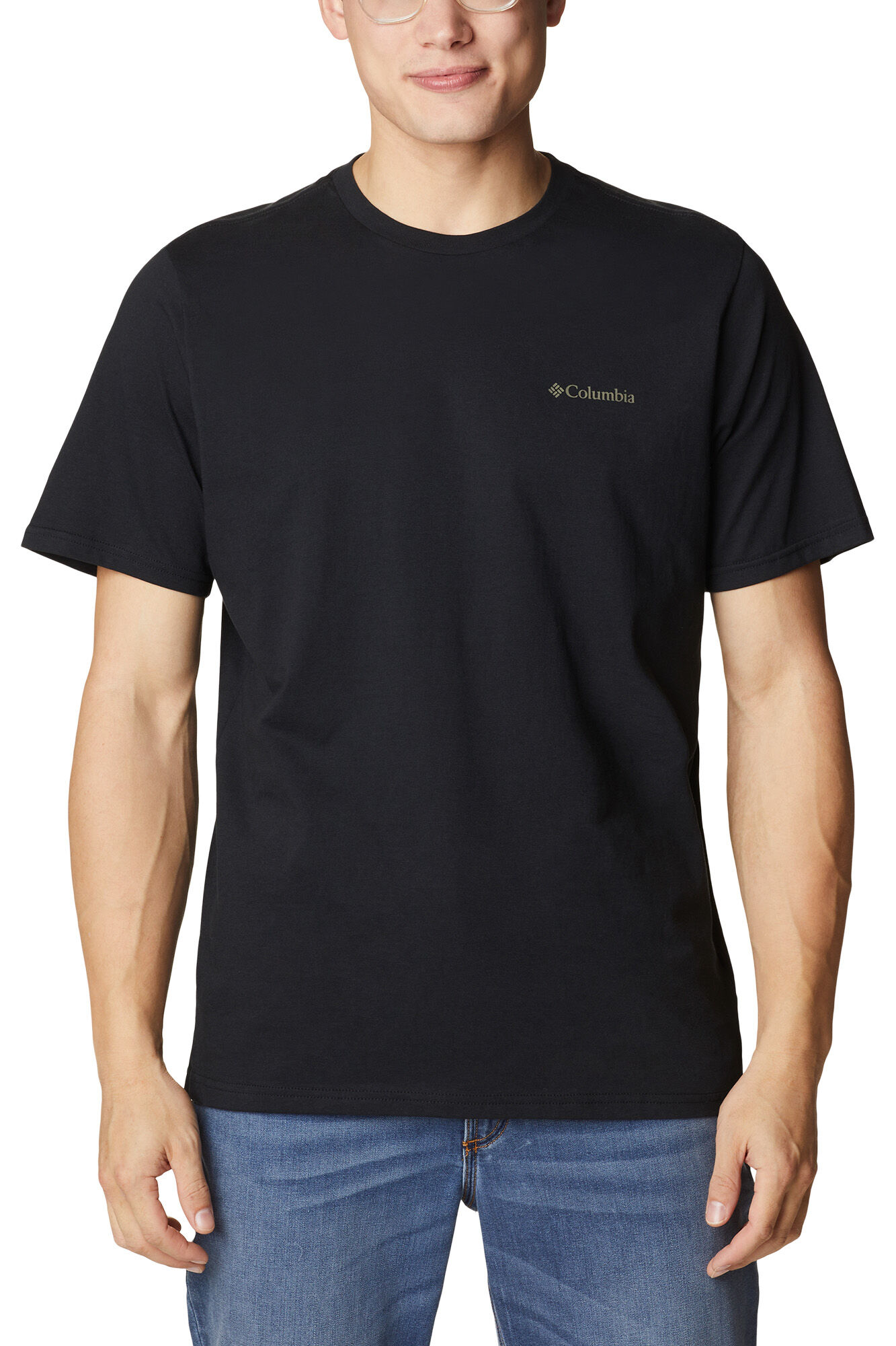 Camiseta de manga curta Columbia Rockaway River™ - Preta