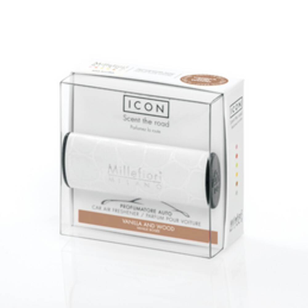 Millefiori Milano Icon Auto LuchtverfrisserUrban Vanilla & Wood 35 gr