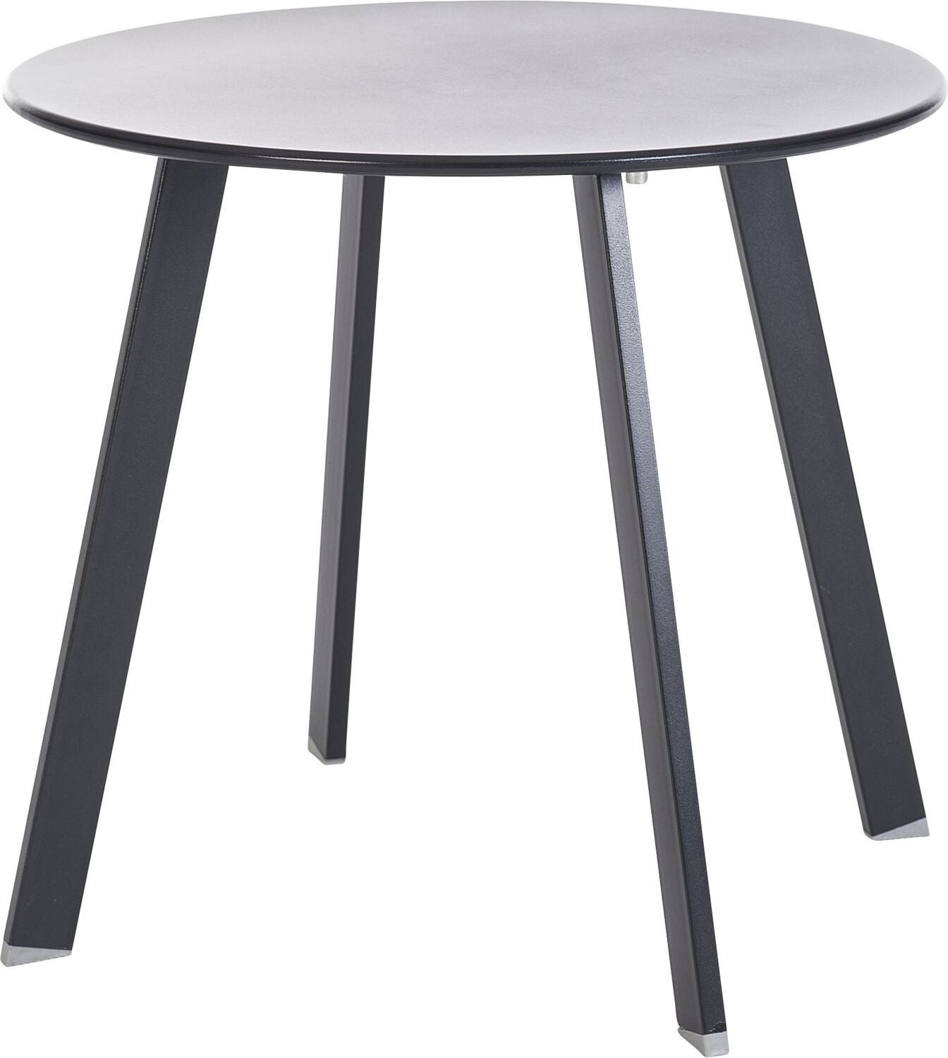 Intratuin bijzettafel Latte antraciet D 50 H 45 cm